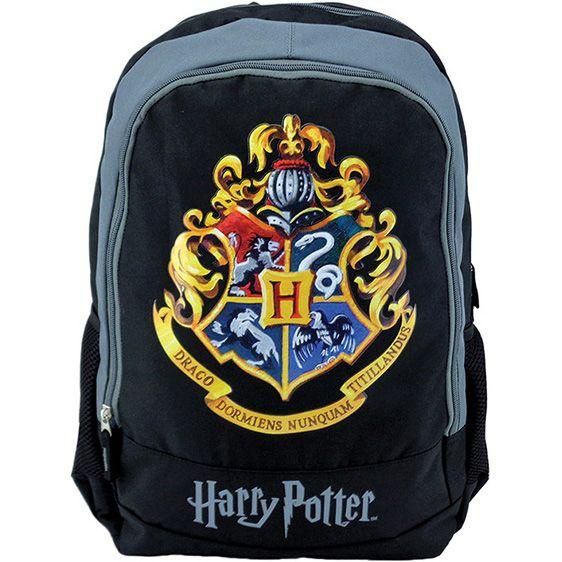 Ghiozdan scolar, HPRS1876-3, negru, Hogwarts Harry Potter Pigna