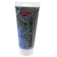 Culori acril, tub 200ml, albastru cobalt, Daco