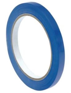 Banda adeziva pentru sigilarea pungilor, albastra 9mm x 66m