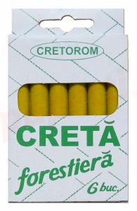 Creta forestiera galbena 6buc/cutie Cretorom