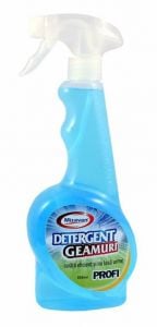 Detergent cu pulverizator ptr. geamuri, oglinzi, 550ml, albastru, MSV