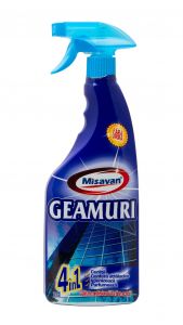 Detergent cu pulverizator ptr. geamuri, oglinzi, 750ml, 4 in 1 MSV