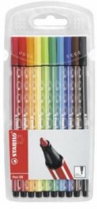 Carioca 10 culori/set, varf 1mm, Pen 68 Stabilo, SW146810