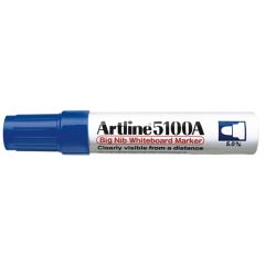 Whiteboard marker albastru, varf 5,0 mm, Artline 5100A