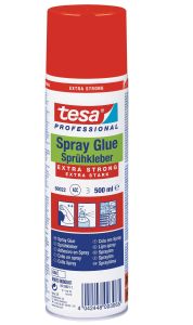 Spray adeziv universal, alb, 500ml, Extra Strong Tesa 60022