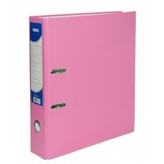 Biblioraft plastifiat 5cm, roz, Noki