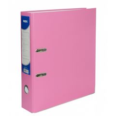 Biblioraft plastifiat 7,5cm, roz, Noki