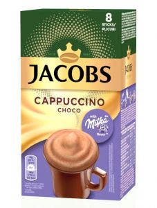 Cappuccino Jacobs Choco Milka, 8plicuri/cutie