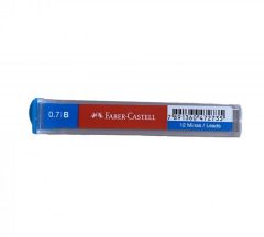 Mine creion mecanic 0,7mm, B, Faber Castell-FC521701