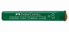 Mine creion mecanic 0,5mm, B, Faber Castell-FC521501