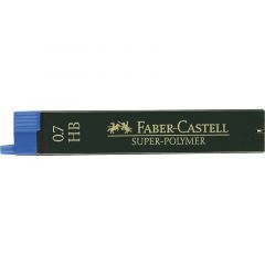 Mine creion mecanic 0,7mm, HB, Super-Polymer Faber Castell-FC120700