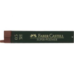 Mine creion mecanic 0,5mm, 3H, Super-Polymer Faber Castell-FC120513
