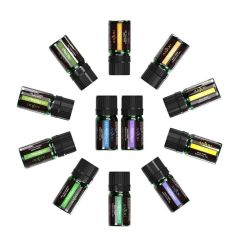 Set 12 uleiuri esentiale pentru difuzor aroma, Anjou AJ-PCN013