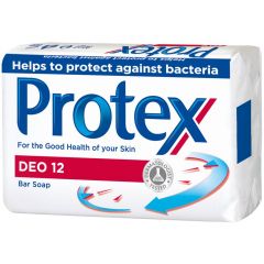 Sapun de toaleta, antibacterian, 90g, Protex Deo 12