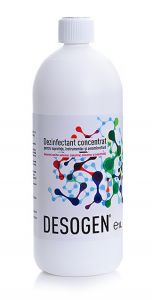 Dezinfectant concentrat pentru suprafete, instrumentar, aeromicroflora, 1L, Desogen, Klintensiv