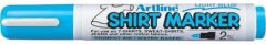 Permanent marker pentru textile, bleu, varf 2,0 mm, Artline T-Shirt
