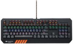 Tastatura cu fir, negru, CND-SKB6-US, Gaming Hazard Canyon