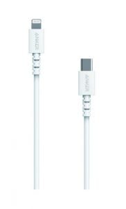 Cablu de date USB-C / Lightning, 0,91m, alb, PowerLine Select Anker