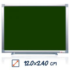 Whiteboard magnetic, 120cm x 240cm, verde, Visual