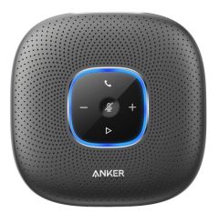 Difuzor portabil pentru conferinta, 6 microfoane, bluetooth 5.0, negru, PowerConf Anker