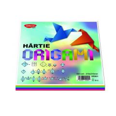 Hartie origami 21x21cm, 100coli/top, 80g, HR901 Daco