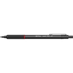 Creion mecanic corp metalic, negru, 2mm, Rotring Rapid Pro
