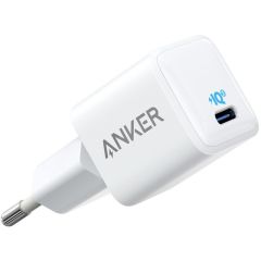 Incarcator retea, USB-C, 20W, alb, PowerPort III Nano Anker