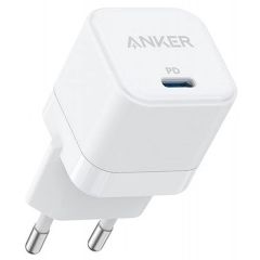 Incarcator retea, USB-C, 20W, alb, PowerPort III Cube Anker
