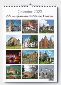 Calendar de perete, Castele din Romania, 32cm x 45cm