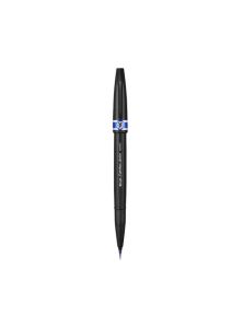 Marker pentru caligrafie, albastru, Brush Pen ultra fin Sign Pen Artist Pentel-PESESF30CC