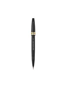 Marker pentru caligrafie, bronz, Brush Pen ultra fin Sign Pen Artist Pentel-PESESF30CY