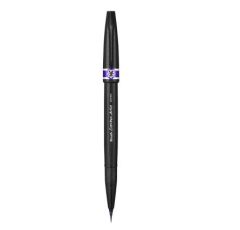 Marker pentru caligrafie, violet, Brush Pen ultra fin Sign Pen Artist Pentel-PESESF30CV