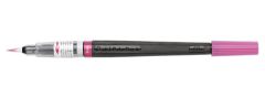 Pensula pentru caligrafie cu cerneala, roz, Pentel-PEXGFL109X