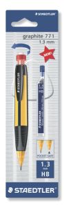 Creion mecanic corp plastic + mine, 1,3mm, blister, Graphiter 771 Staedtler
