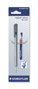 Creion mecanic corp plastic + mine, 0,5mm, blister, Triplus Micro Staedtler