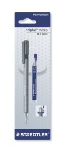 Creion mecanic corp plastic + mine, 0,7mm, blister, Triplus Micro Staedtler