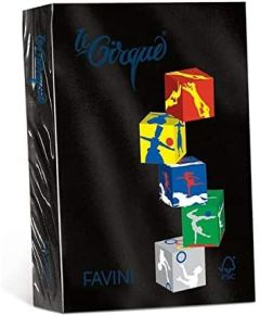 Carton copiator A4, 160g, colorat in masa negru, Favini