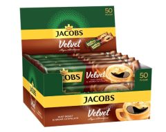 Cafea solubila Jacobs Velvet, 50 bucati x1.8g