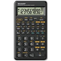 Calculator de birou, stiintific, 10 dig, negru/alb, EL-501TBWH Sharp
