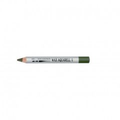 Creion colorat cerat verde olive, Wax Aquarell Koh-I-Noor