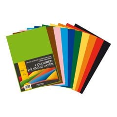 Carton color asortat 10 culori intens, A3, 160g/mp, 250coli/top, Raphael Aurora