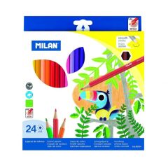 Creioane colorate 24culori/set, 80024 Milan