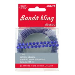 Banda bling albastru AD247A Daco