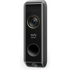 Sonerie video, Wireless, 2K HD, autonomie 6 luni, negru, Dual Camera Add-On Eufy