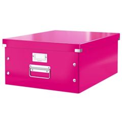 Cutie pentru depozitare 369x200x482mm, roz, WOW Click & Store Leitz