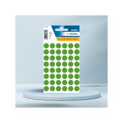 Etichete autoadezive verde, rotunde, diam.13mm, 240buc/set, H1855 HERMA