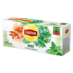 Ceai infuzie de eucalipt si menta, 20plicuri/cutie, Herbal Lipton