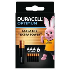 Baterie alcalina, cilindrica, R3, AAA, 6buc/set, Optimum Duracell