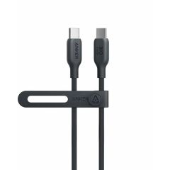 Cablu de date USB-C / USB-C, 0,91m, negru, Bio 543 Anker