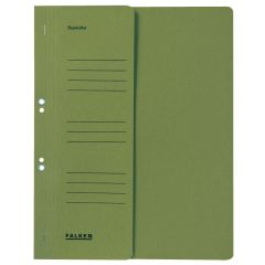 Dosar de incopciat cu capse 1/2, carton verde, Falken/Exacompta